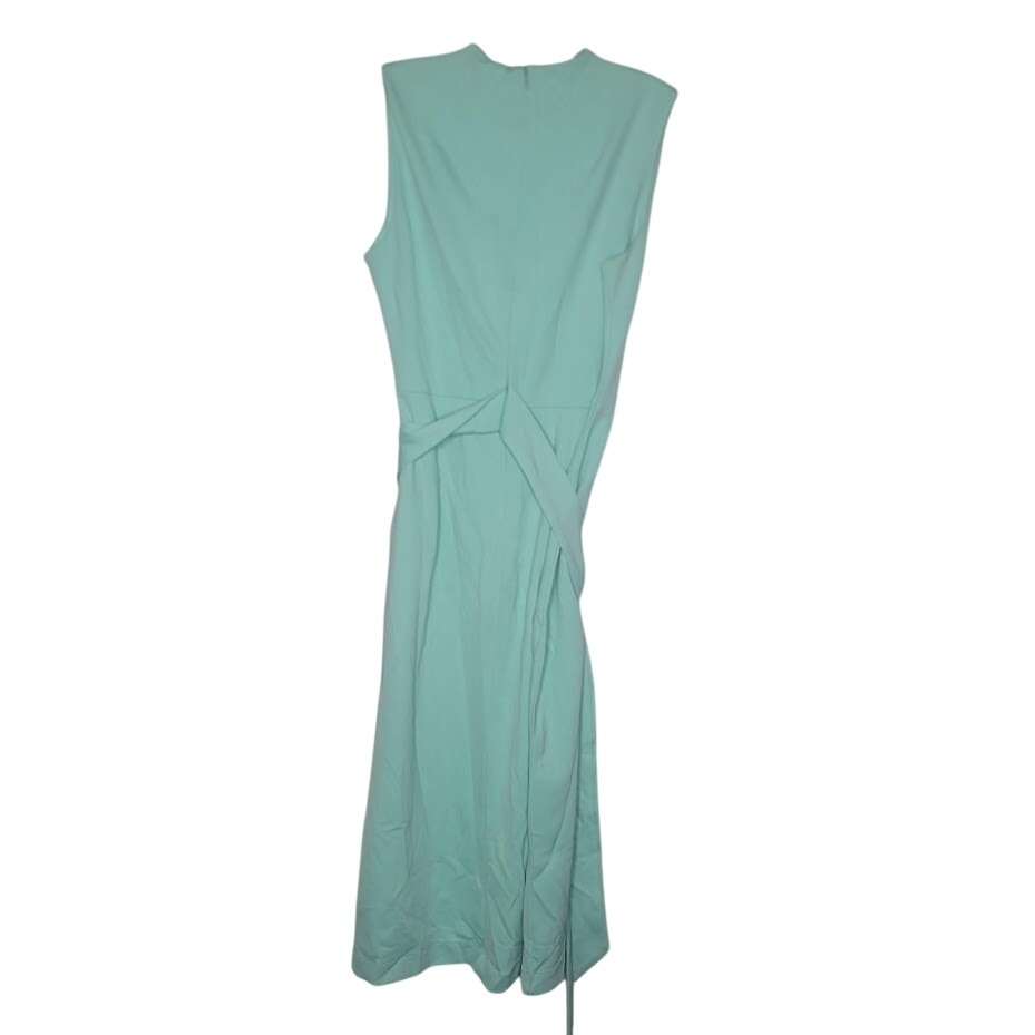 Alexa Admor Size 6 bright blue Sleeveless Belt Dress Casual Career cocktail NEW