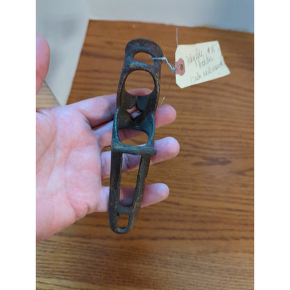 Vintage Cast Iron Flagpole Holder Dock Rail Mount Antique Hardware