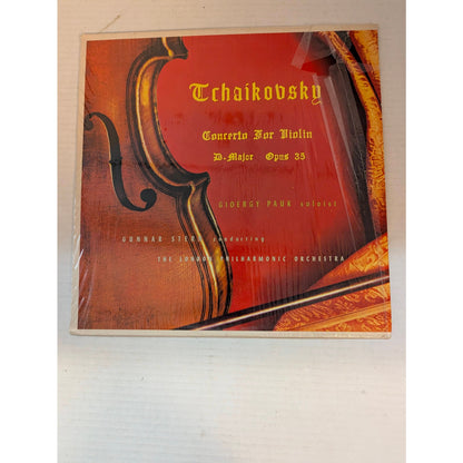 Vintage Tchaikovsky Violin Concerto Somerset SF-10200 Stereo Fidelity Vinyl LP