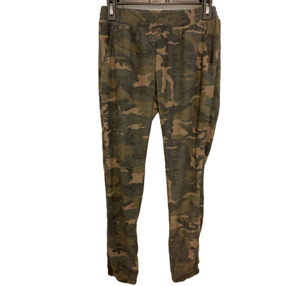 Socialite Women's Jogger Lounge Pants MEDIUM elastic waist Sage Camo NWT Pull-On