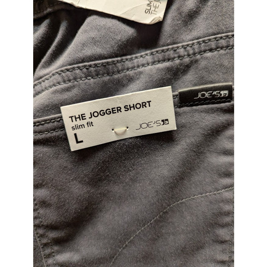 Joe's The Jogger Shorts Slim Fit Large (14-16) Youth Boys gray drawstring waist