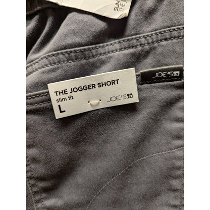 Joe's The Jogger Shorts Slim Fit Large (14-16) Youth Boys gray drawstring waist