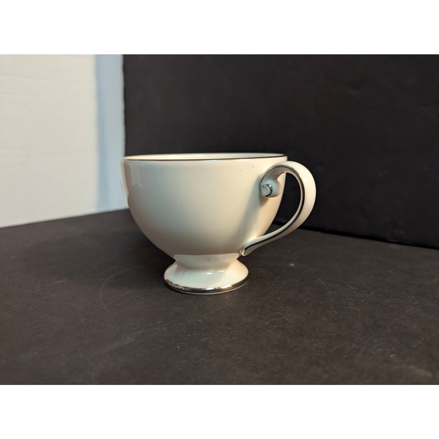 Mikasa Ultima Cameo Platinum Teacup Fine China Platinum Trim HK 301