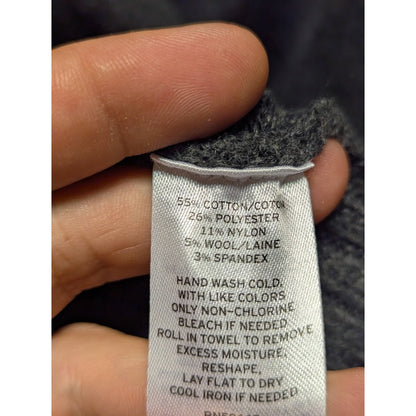 Treasure & Bond open front cardigan pockets cozy charcoal gray NEW size Medium