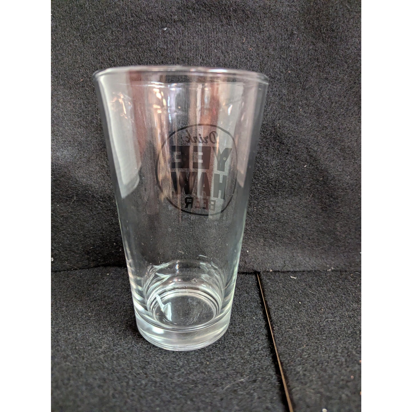 Yee-Haw Brewing Co. "Drink Yee Haw Beer" Pint Glasses - Set of 4