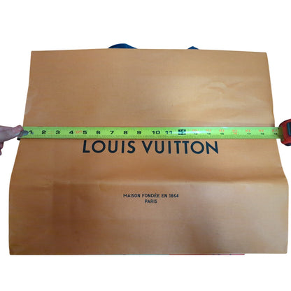 Empty Louis Vuitton Shopping bag and box UNFOLDED