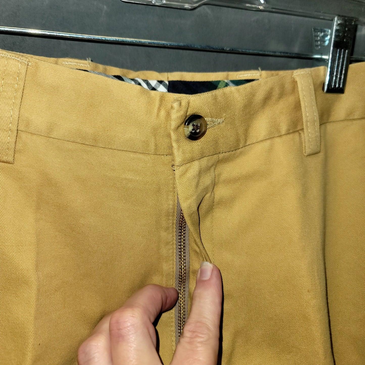 Cotton Twill Suede Pocket trim gold 28" x 38"  Kevin's Plantation $110