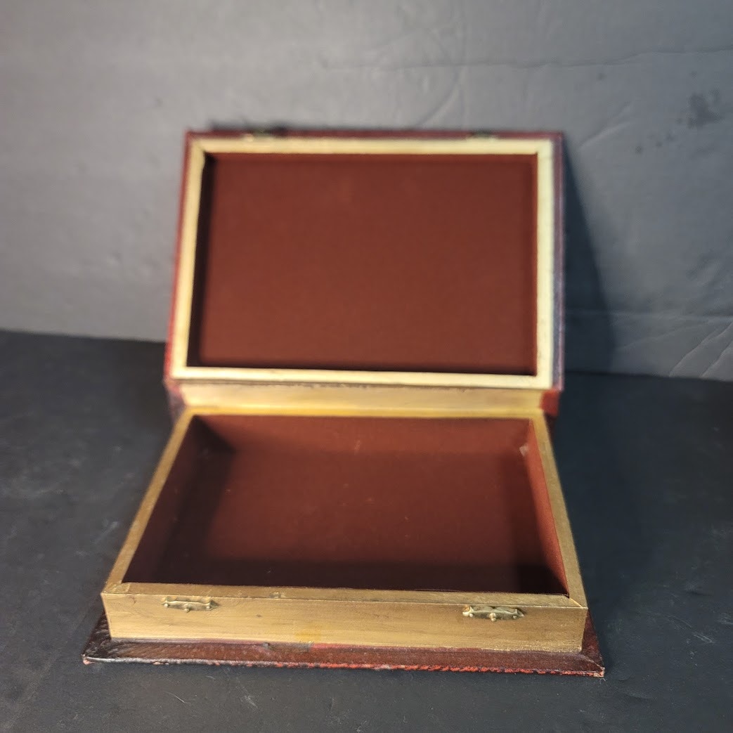 Vintage Style "A Tale of Two Cities" Faux Book Secret Storage Box Stash Academia