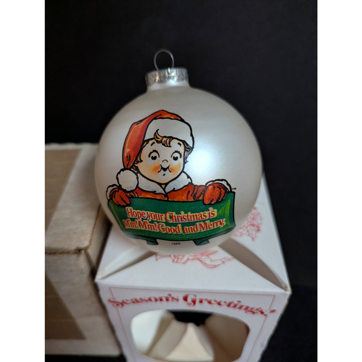 Vintage 1989 Campbell's Kids Collector's Edition Christmas Ornament