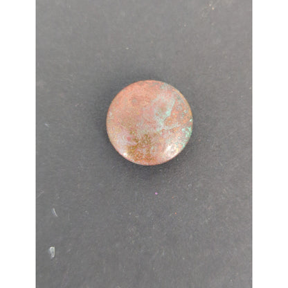 LOT of 10 Antique Vintage Victorian Brass Mixed Materials Buttons ESTATE FIND
