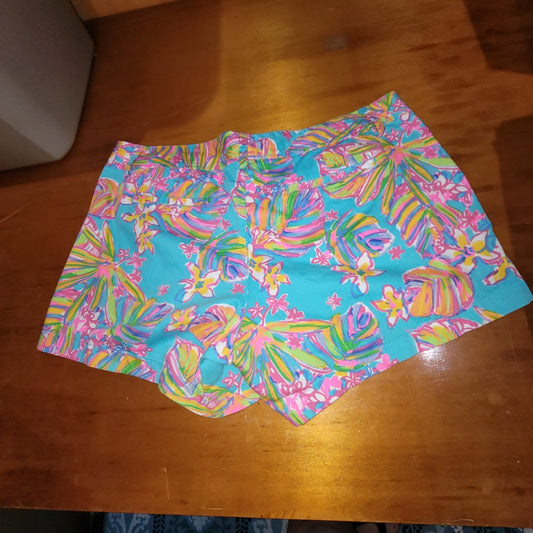 Lilly Pulitzer Callahan Shorts Size 16 Summer Haze