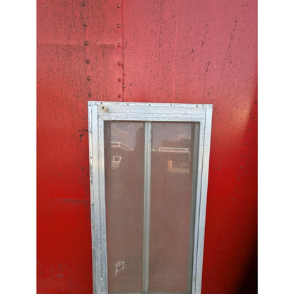 1976 Scotty Serro Camper ORIGINAL Window front double metal screen aluminum glas