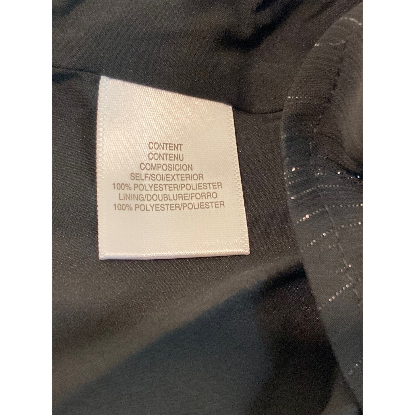 Wayf Dede & Emily Sarah Metallic Off Shoulder Top Sz XL/Extra Large in Black NWT