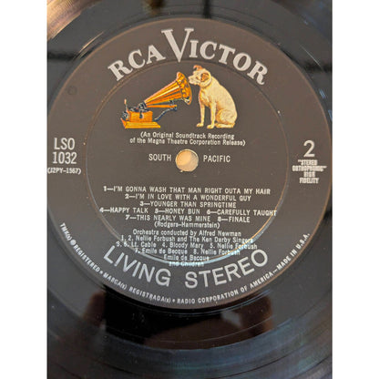 Vintage South Pacific Soundtrack RCA Victor LSO-1032 Living Stereo Vinyl LP