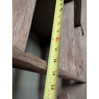 Secondhand Sandies; Old wooden one piece quilt blanket ladder. Decor