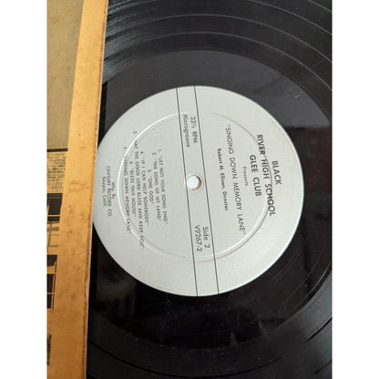 Singing Down Memory Lane Album black river High School Glee Club 1959 Record