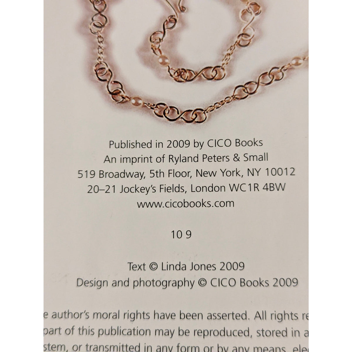 The Complete Guide to Wire & Beaded Jewelry by Linda Jones Softcover Craft Book
