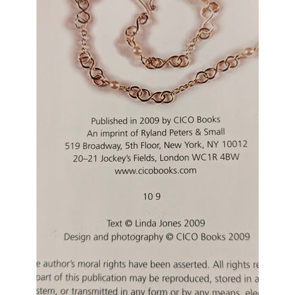 The Complete Guide to Wire & Beaded Jewelry by Linda Jones Softcover Craft Book
