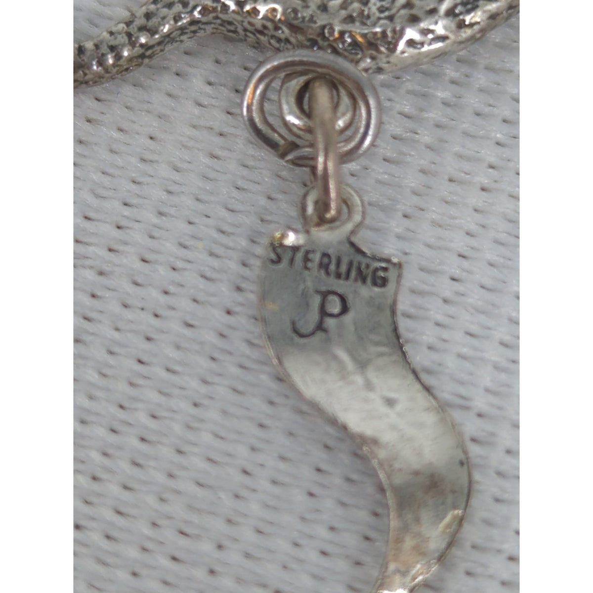 Vintage Sterling Silver Dinosaurland Utah Brontosaurus Charm