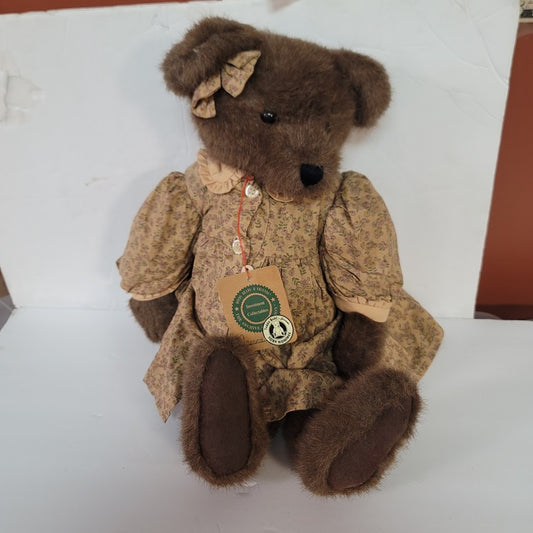 BOYD'S BEARS CORINNA Toby Winner - 16" Girl Teddy Bear Jointed w Tags