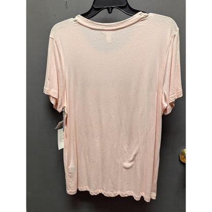 Nordstrom 1901 Women No Tricks T-Shirt, Size XL, Pink, New Holiday Halloween