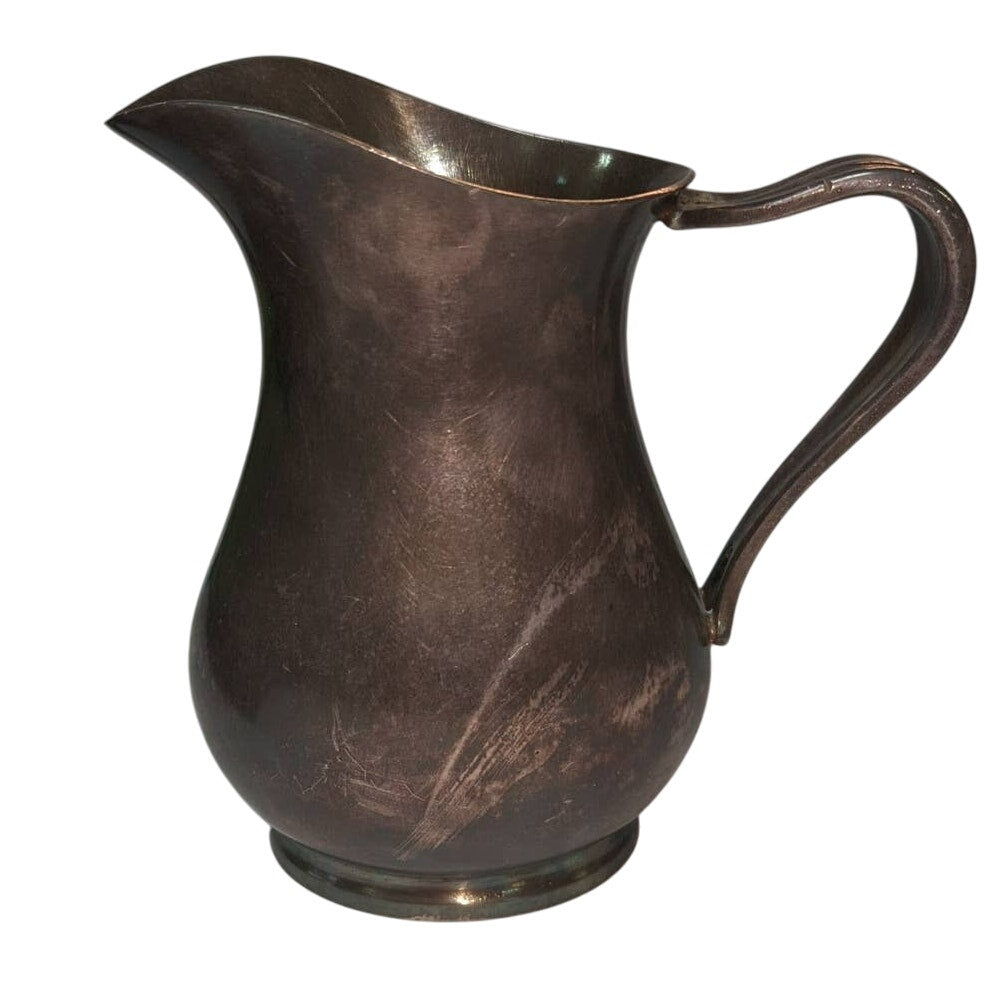 Reed and Barton Silver Soldered United States Navy Creamer Jug Vase Pitcher 16oz