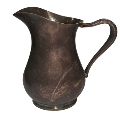 Reed and Barton Silver Soldered United States Navy Creamer Jug Vase Pitcher 16oz