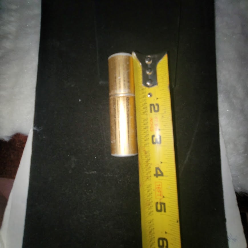 Vintage Refillable Gold Tone Purse Perfume Atomizer Spray Cylinder Case