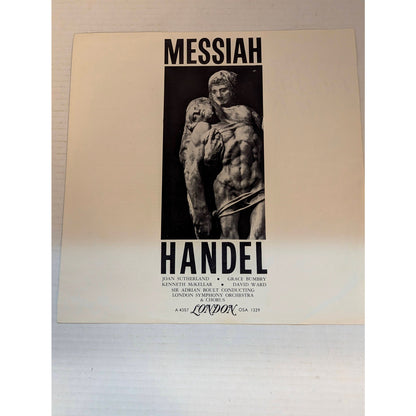 Handel Messiah Joan Sutherland Adrian Boult FFSS OSA 1329 Stereo 3-LP Box Set
