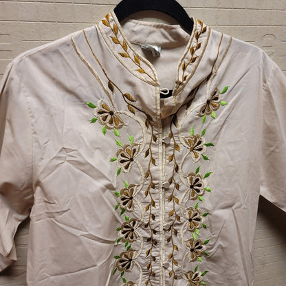 Woolrich John Birch long sleeve Honolulu shirt Vintage Hawaiian Blouse top 12