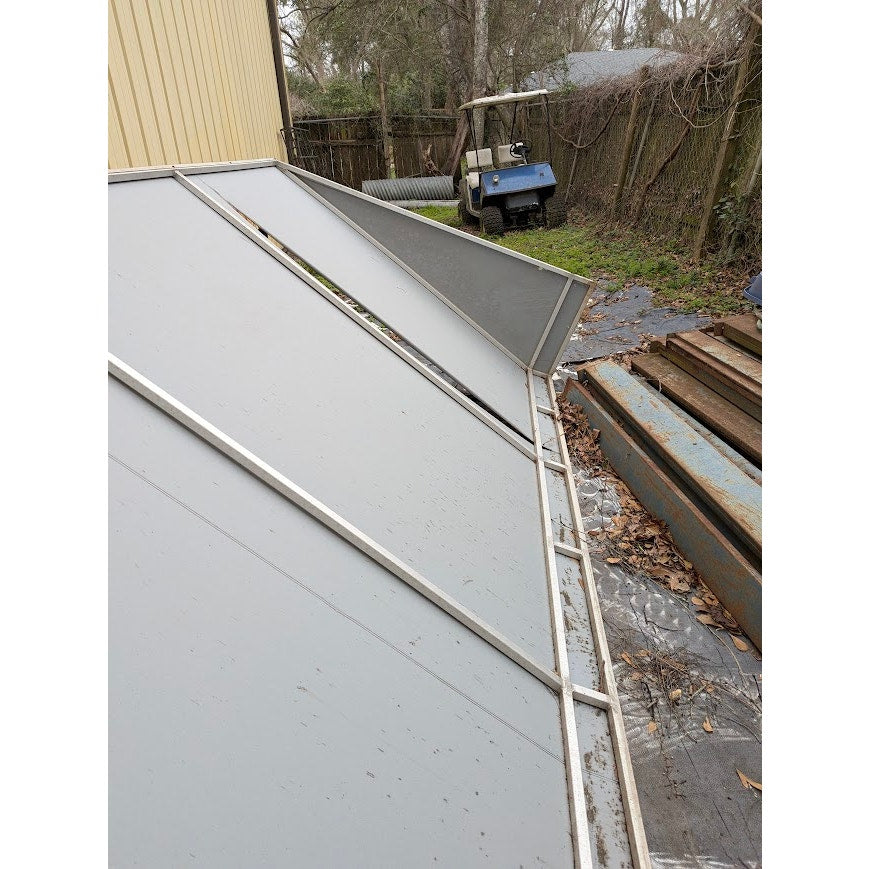 Secondhand Sandies: Large Awning Needs new cover or repair aluminum frame