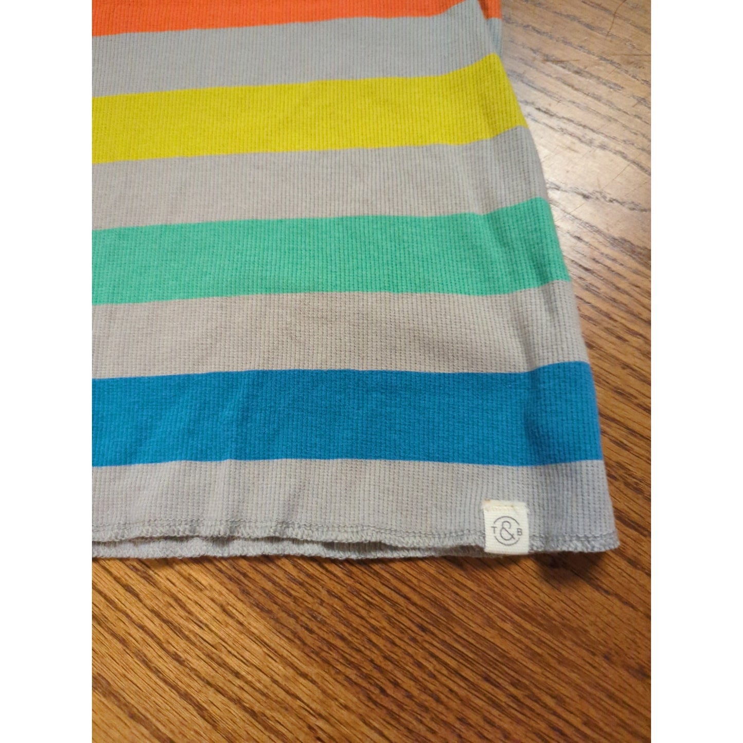 .Nordstrom NWT Rainbow Striped Ribbed Tank Top Extra Large Kids Kidcore