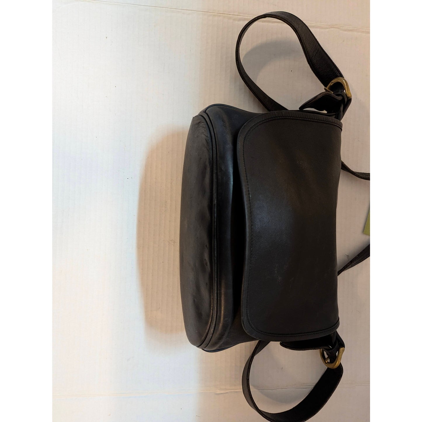 Vintage Coach Soho Fletcher Bag Black Leather Crossbody Style 4150 USA