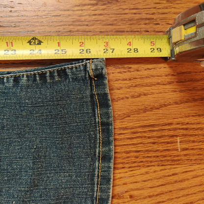 Flavour by Bubblegum Vintage Flare Jeans Blue Denim Retro Y2K Aesthetic Size 4P