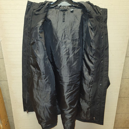Swiss Tech 1X 16W-18W 3-in-1 Jacket Waterproof travel Coat Hooded Full Zip Black