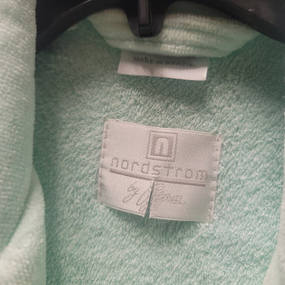 Nordstrom Vintage Mint Green Cotton Terry Cloth Spa Robe French Country Lounge