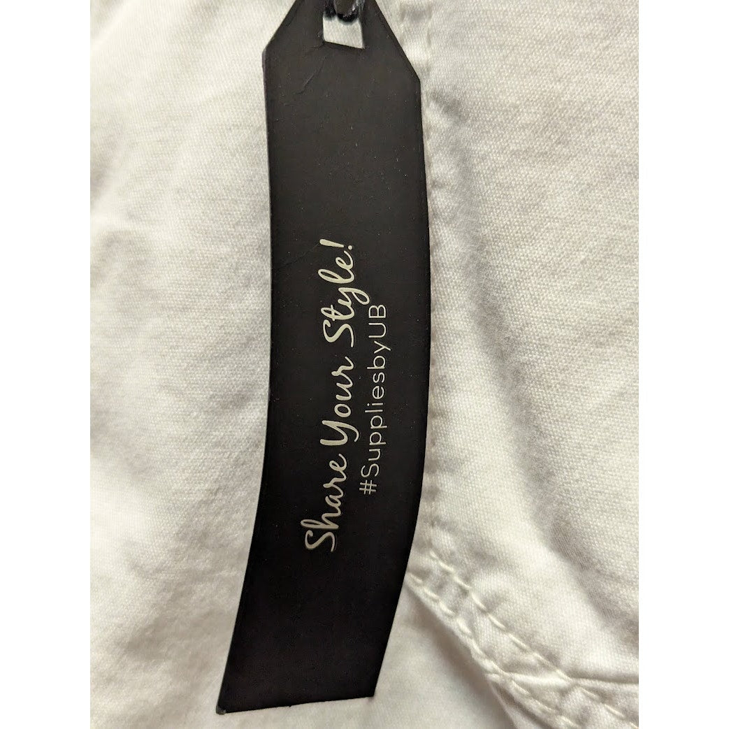 Supplies by Unionbay Twill Delaney MISSES Teen Shorts Size 14 Juniors White
