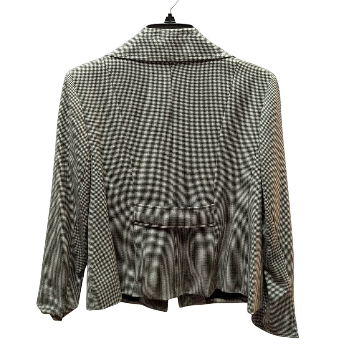 Jones New York Collection Houndstooth Blazer Stretch Size 4 Core Workwear Jacket