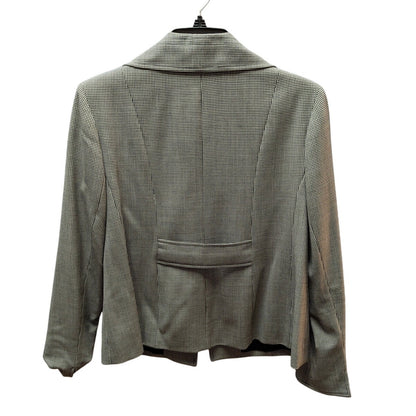 Jones New York Collection Houndstooth Blazer Stretch Size 4 Core Workwear Jacket