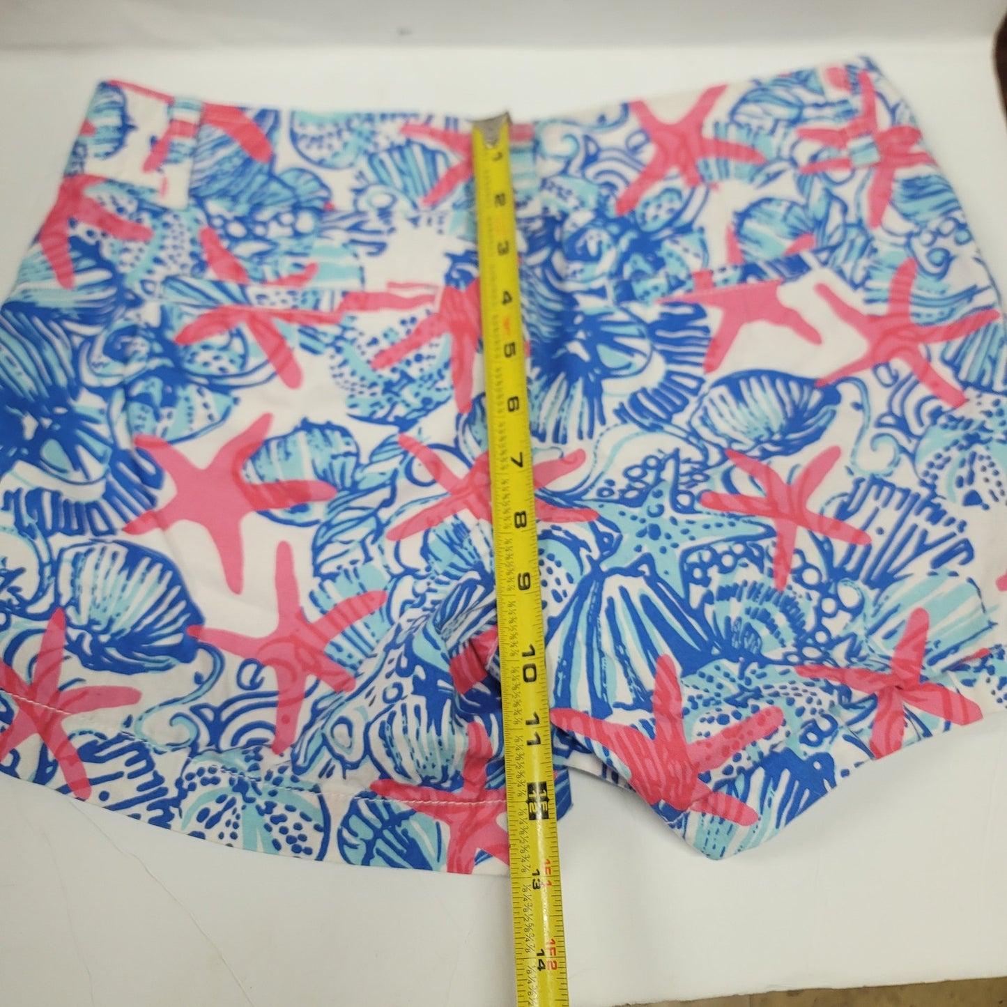 Lilly Pulitzer She She Shells Starfish Callahan Shorts Size 4 Casual NICE