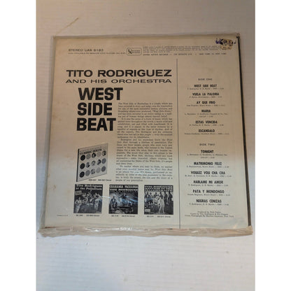 Vintage Tito Rodriguez West Side Beat United Artists UAS 6183 Vinyl LP