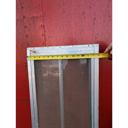 1976 Scotty Serro Camper ORIGINAL Window front double metal screen aluminum glas