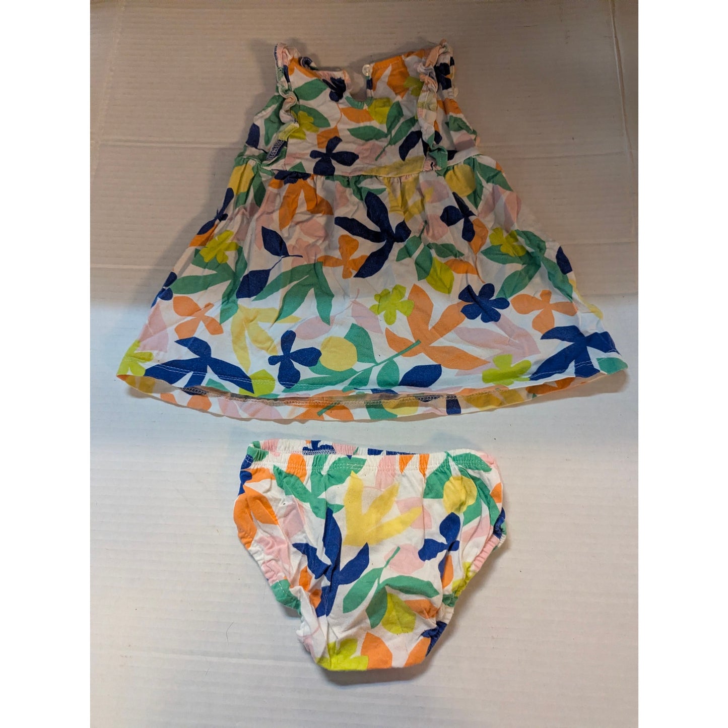 Carter's Baby Girls Floral Sleeveless Top and Bloomers Set 9 Months