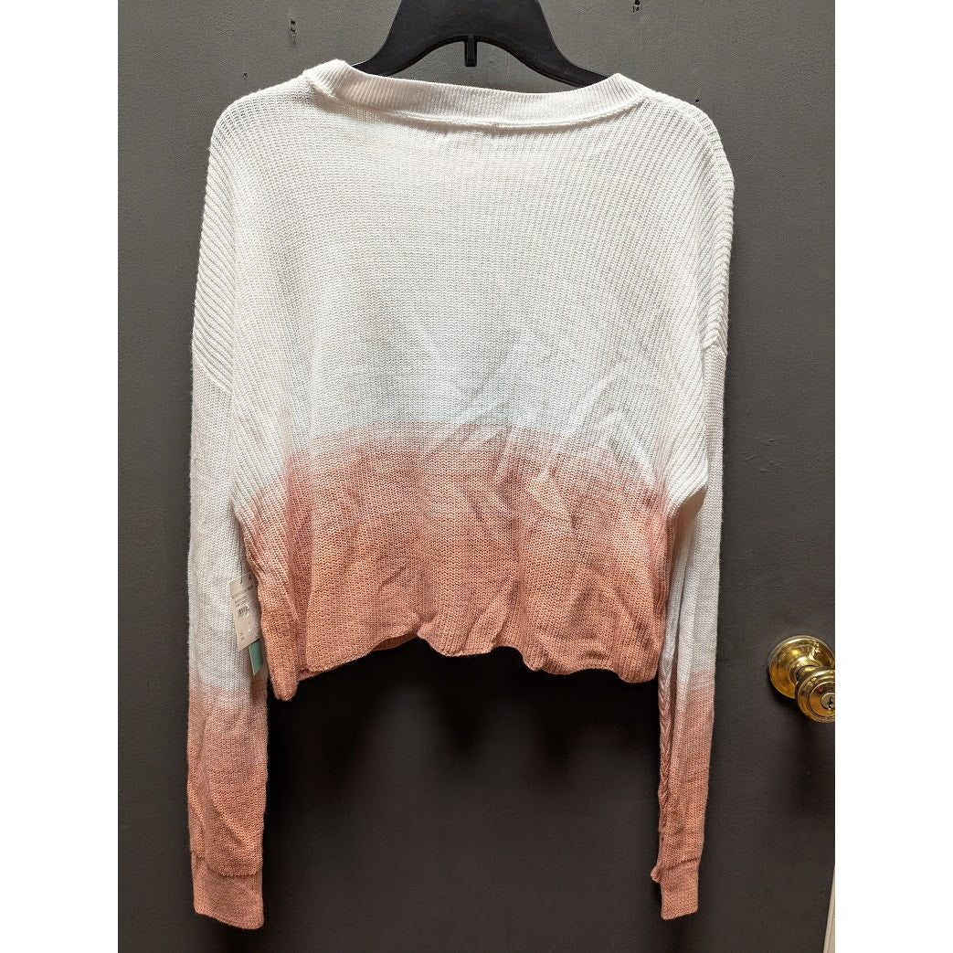 Abound sweater Pink Candy Ombre XL casual NEW soft lightweight long sleeve NEw