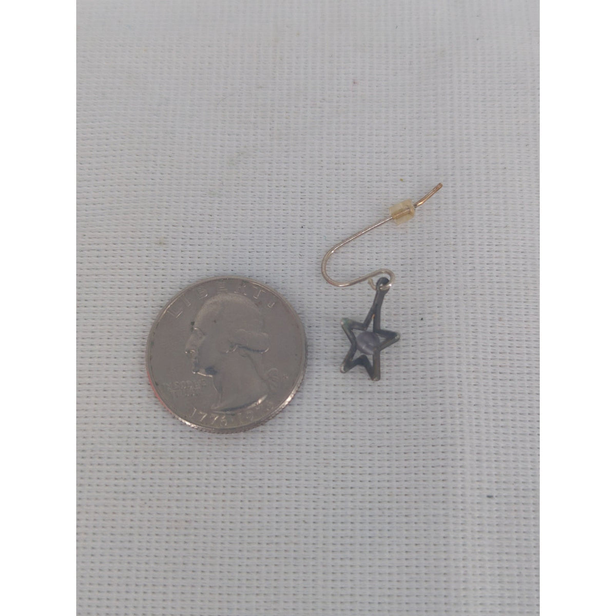Vintage Y2K Celestial Star Fishhook Earrings Indie Sleaze Grunge Gothic Jewelry