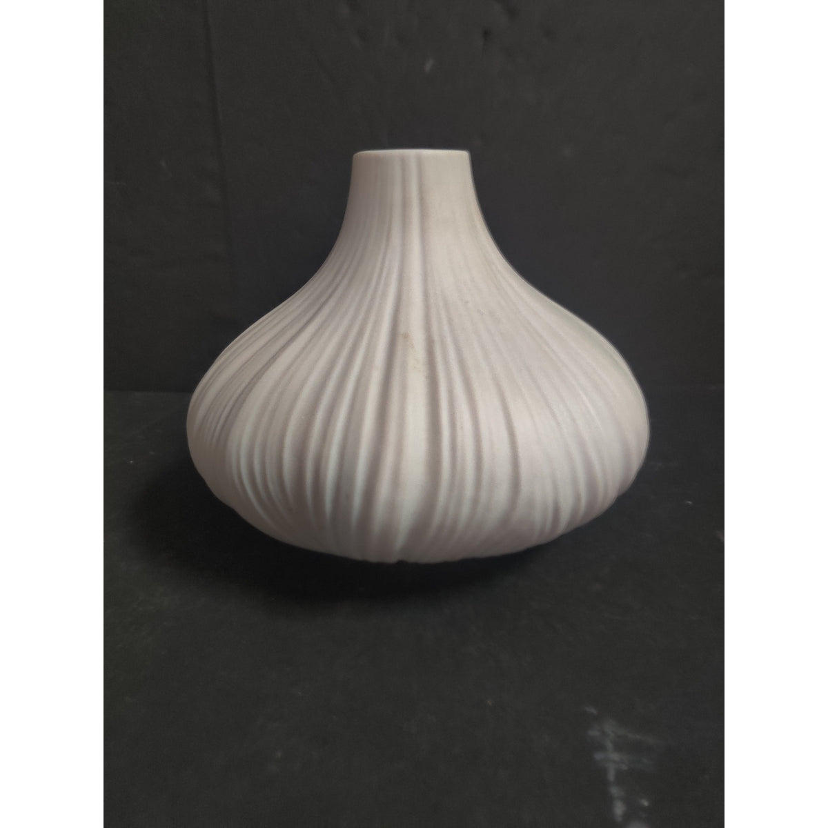 Vintage Rosenthal Studio-Line Germany White Bisque Porcelain Vase Tapio Wirkkala