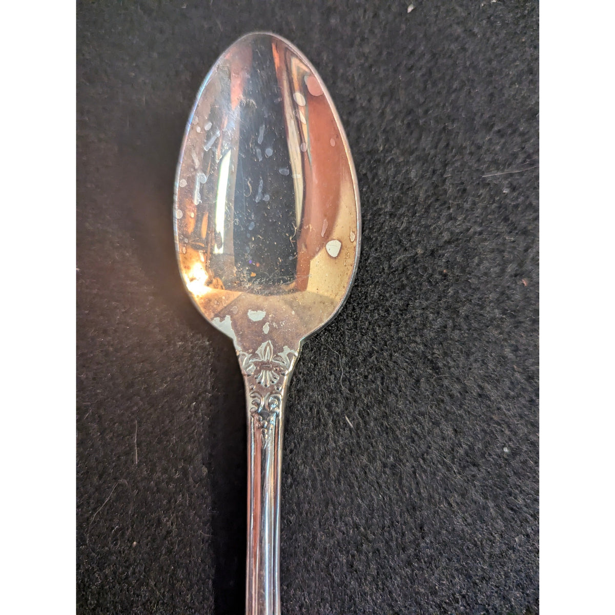 Vintage Ekco Eterna Lillianne Silverplate Tablespoons Set of 2 Korea
