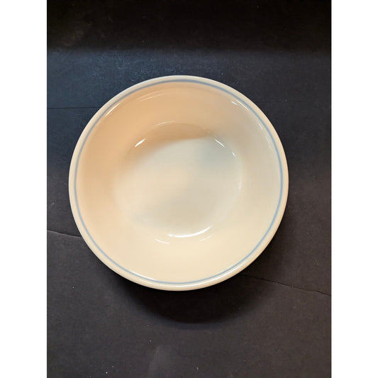 Vintage Corelle Blue Band Bowl Mid-Century Kitchen Serveware Collectible
