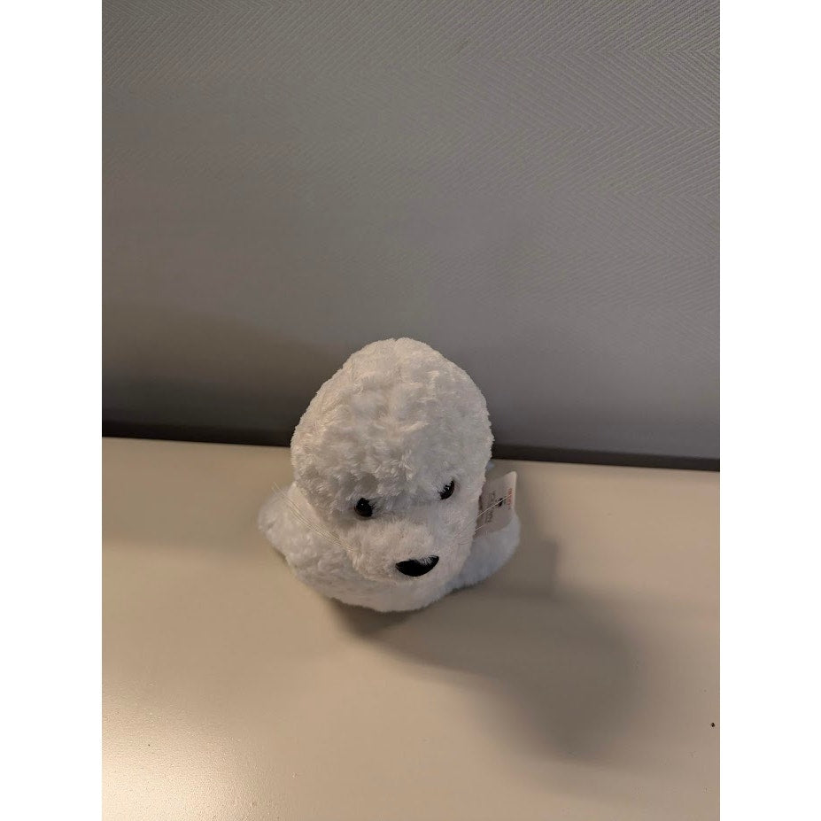 Stuffed Animal PLUSH  Gund Nautica White Seal w/ swing tag Vintage