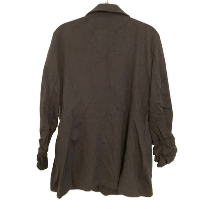 Vince Camuto Ruch Sleeve One-Button Jacket MEDIUM career work Rich Black NWT
